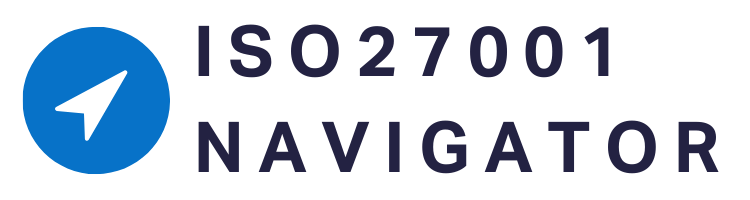 image of ISO27001 Navigator Logo Split Two Blues